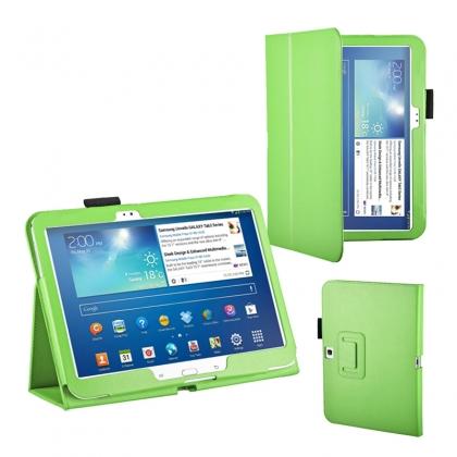 samsung galaxy tablet 10.1 cheapest,PU Leather Flip Tablet Case Cover for Samsung Galaxy Tab 3 10.1" P5200/P5210 - Green