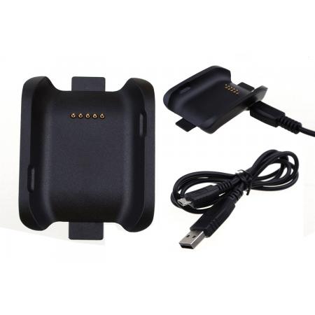 Charging Dock Cradle Power Charger Adapter For Samsung Gear V700 - Black