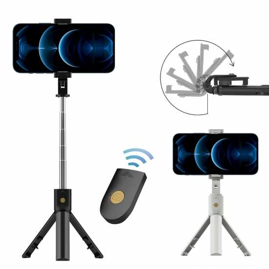 samsung galaxy s8 accessories,Remote Selfie Stick Tripod Phone Desktop Stand Desk Holder For iPhone / Samsung Galaxy S23 S22 S21 Ultra