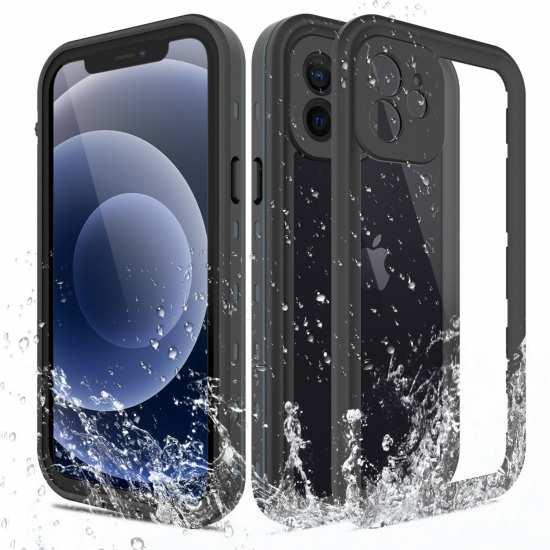 For iPhone 13 Pro Max Waterproof Case 360° Full Body Shockproof Cover