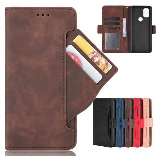 For OnePlus 12R 12 11 11R 10T Case Card Slot Flip Leather Wallet Cover