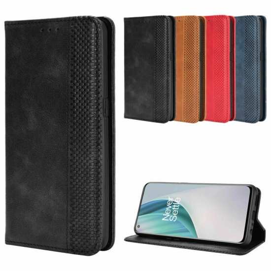 For OnePlus 12R 12 11 Phone Wallet Case Magnetic Leather Stand Cover