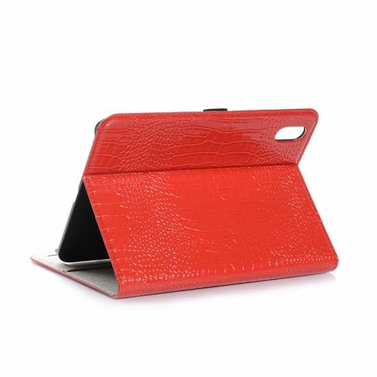 For iPad mini 6th Gen 8.3" 2021 Luxury Leather Wallet Stand Flip Case Cover Red