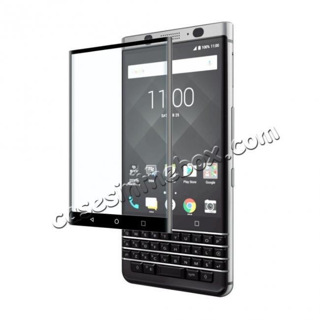 3D Edge Full Coverage 9H Hardness Tempered Glass Screen Protector for BlackBerry Keyone